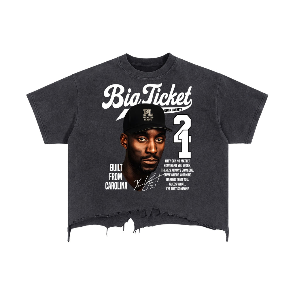 The Big Ticket Crop Tee