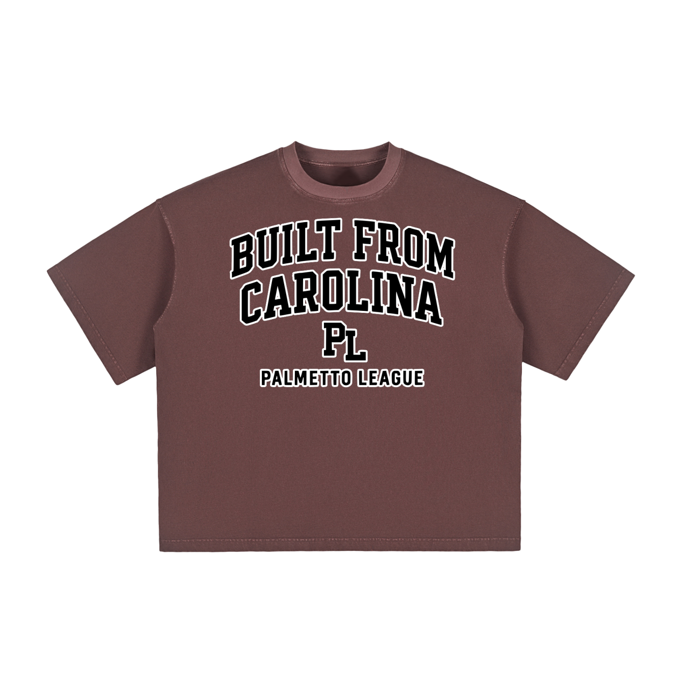 Built From Carolina™ Cropped Vintage Boxy Tee