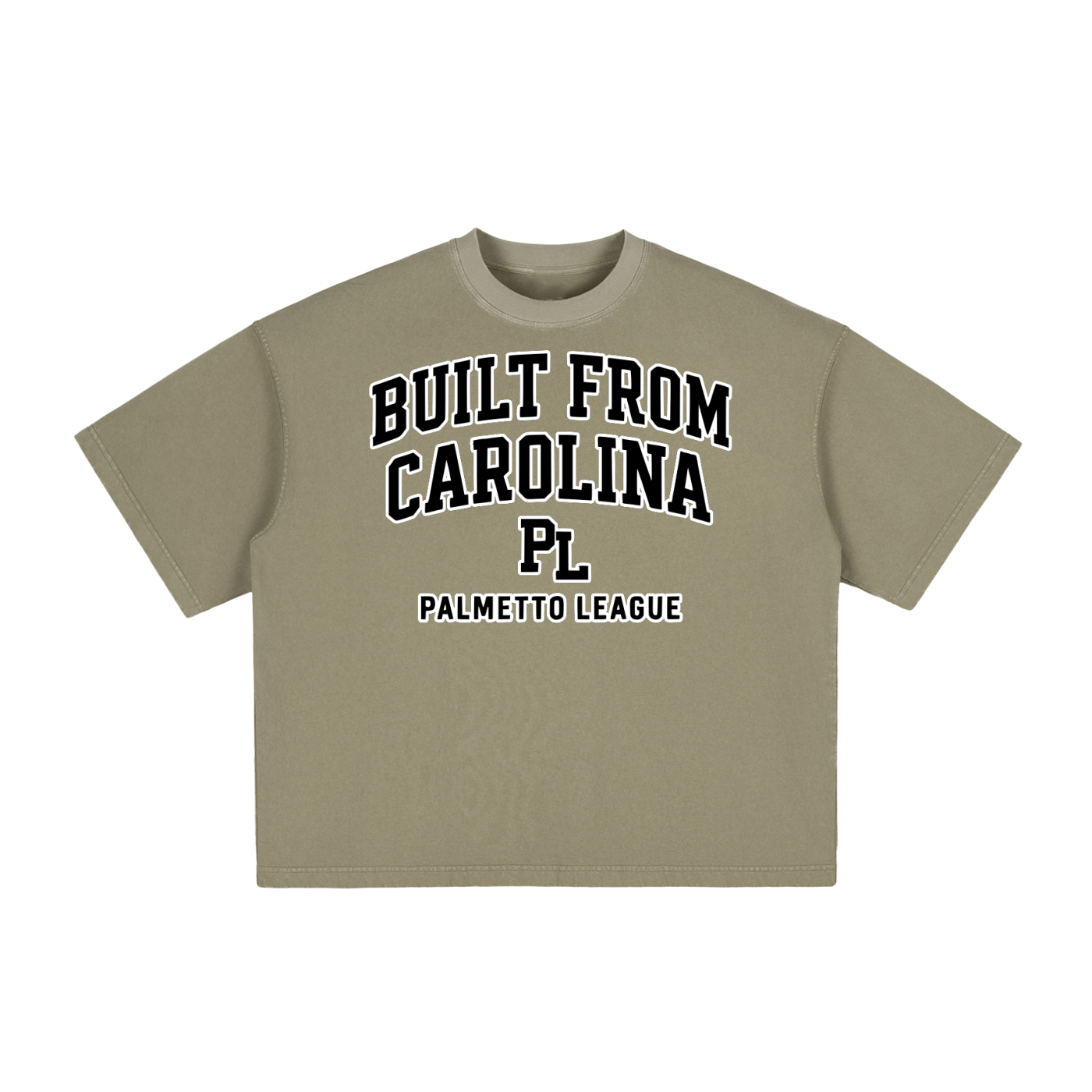 Built From Carolina™ Cropped Vintage Boxy Tee